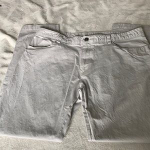 Mens Calvin Klein light khaki pants Size 38/32